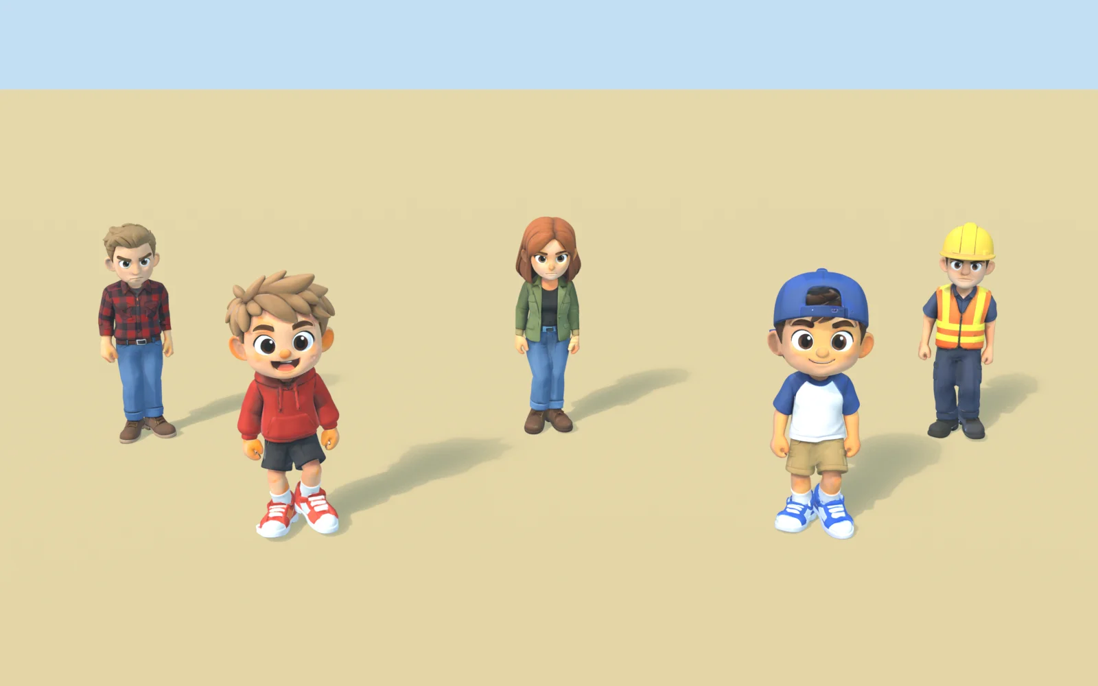 Kids Bizz characters